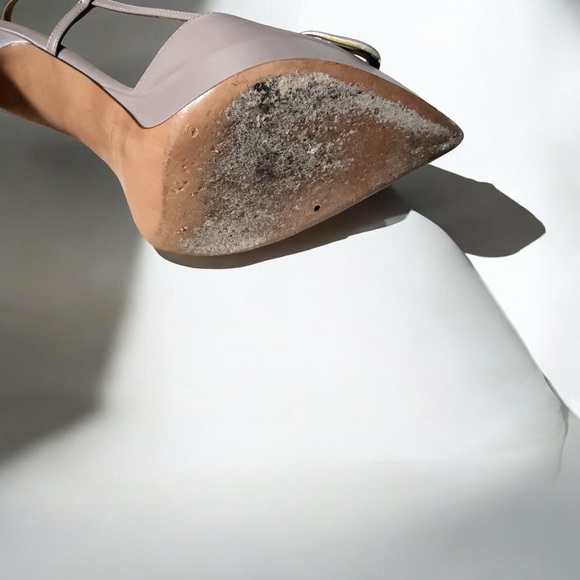 Valentino Women's light grey Slingback Heels - Picture 5 of 8